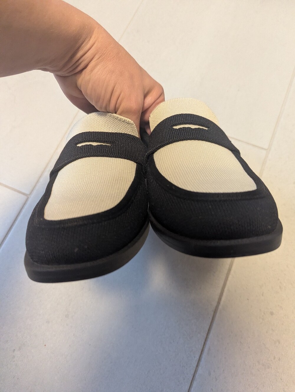 Rothy's Tuxedo Penny Loafers sz 10.5 EUC - Picture 2 of 5